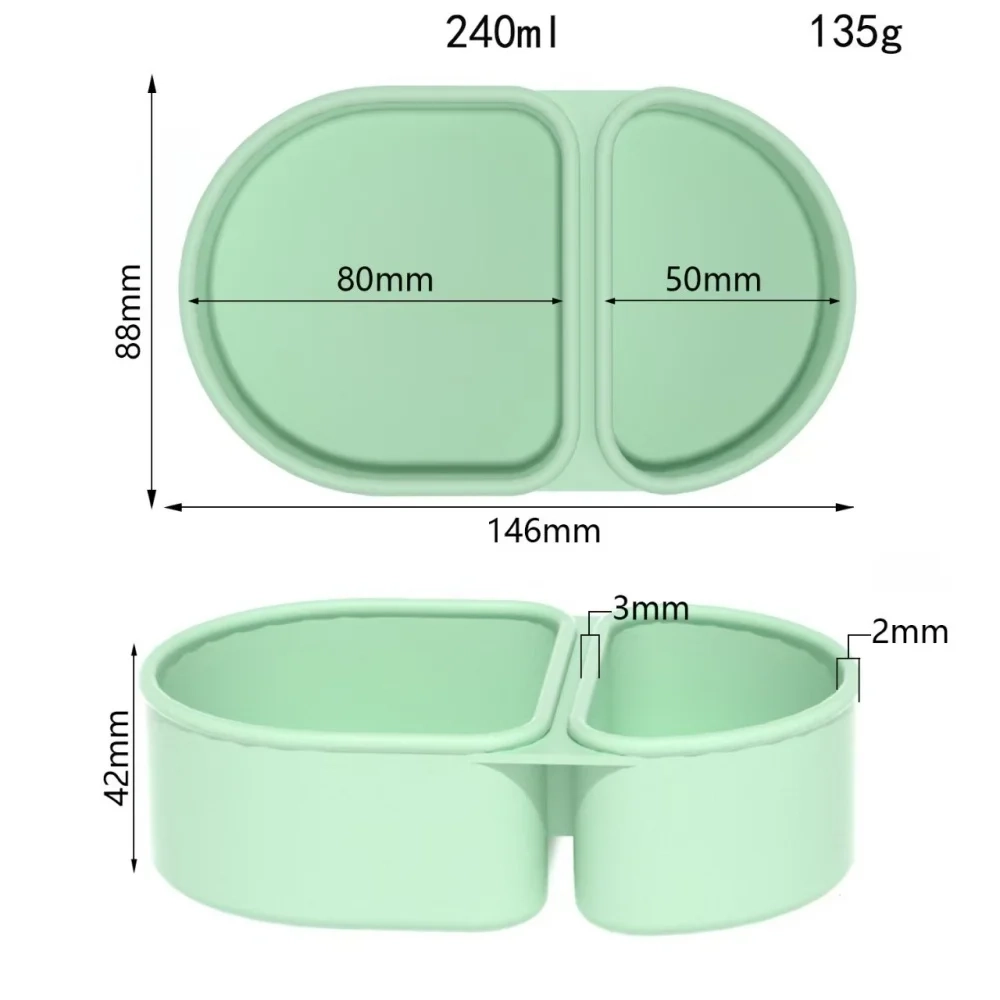 Reusable Silicone Snack Container - Image 8