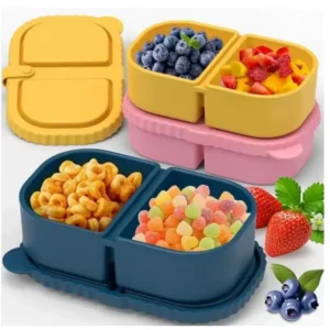 Reusable Silicone Snack Container