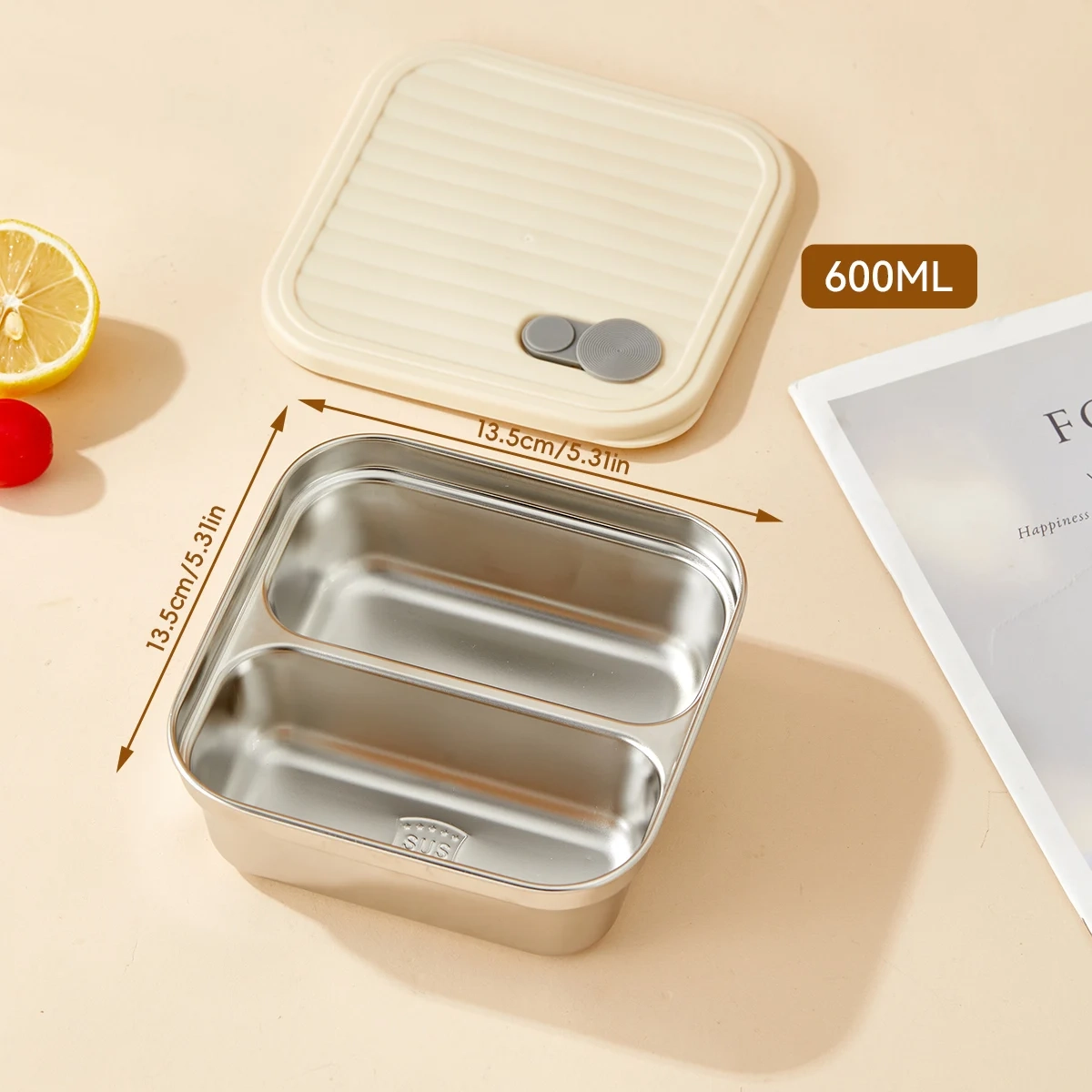 Stackable Stainless Steel Fridge Storage Container - Image 14