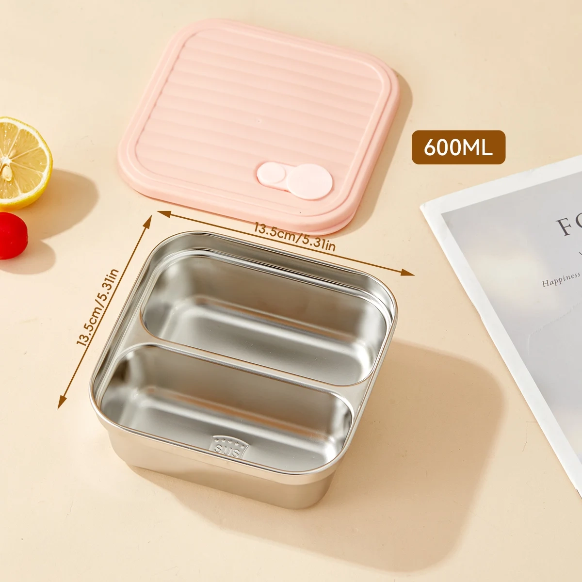 Stackable Stainless Steel Fridge Storage Container - Image 11