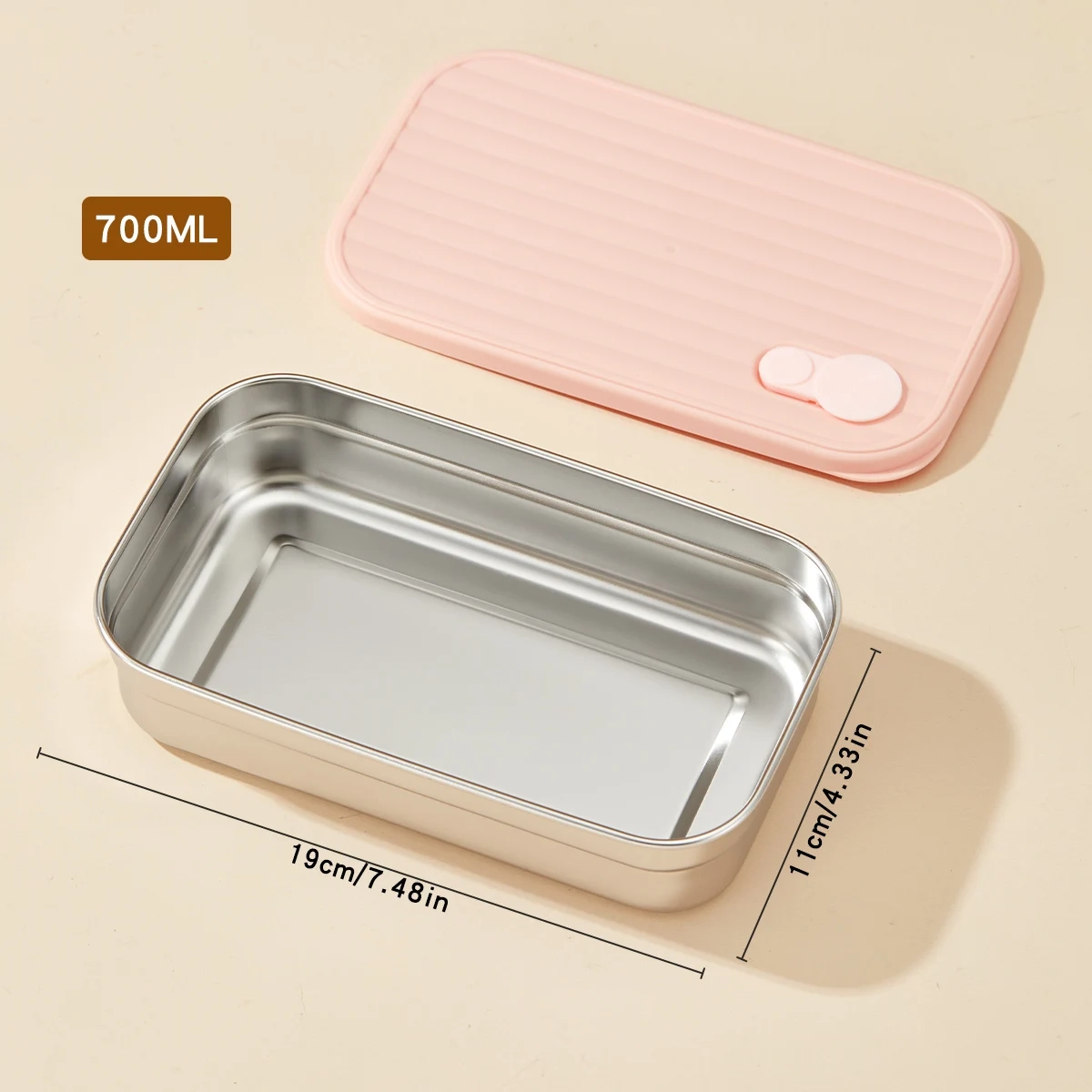 Stackable Stainless Steel Fridge Storage Container - Image 16