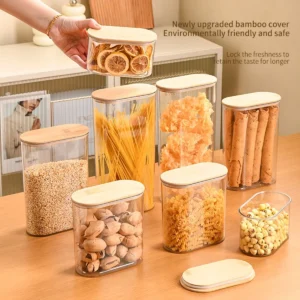 Airtight Pantry Storage Jar with Lid