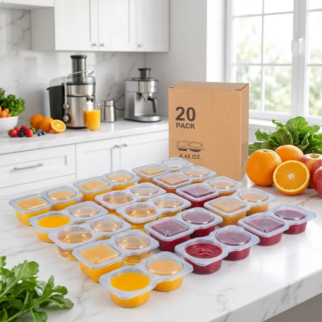 Leakproof Reusable Sauce Cup Set - Image 3