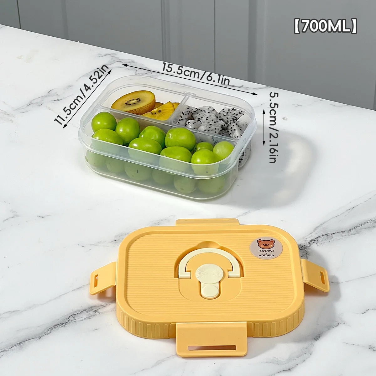 Sealed Divided Snack Storage Box - Image 9