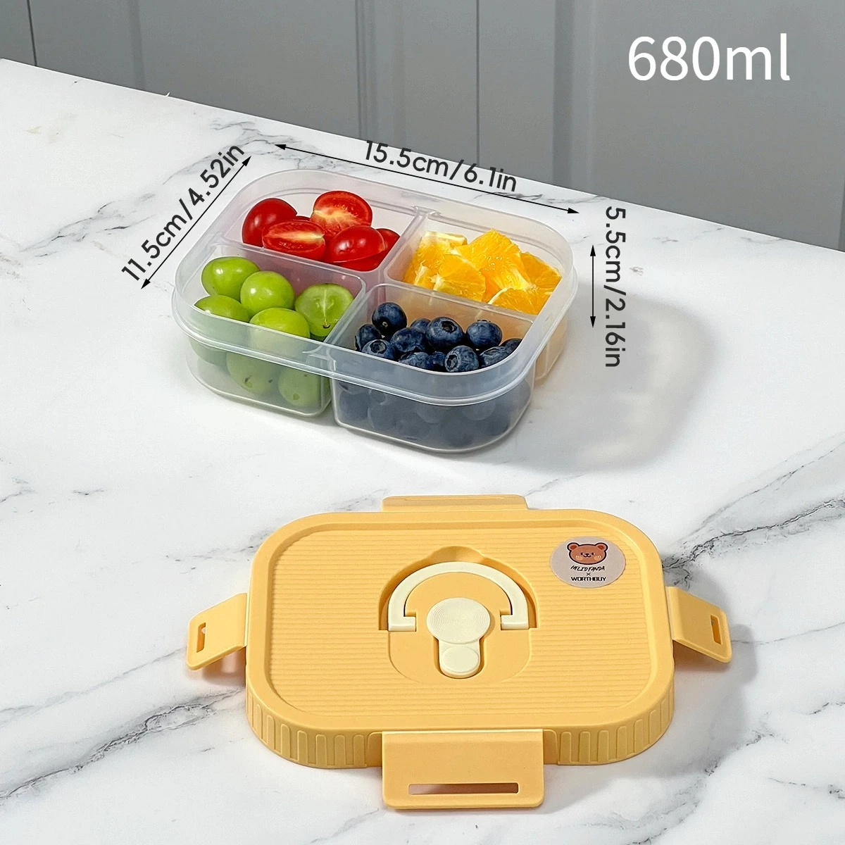 Sealed Divided Snack Storage Box - Image 13