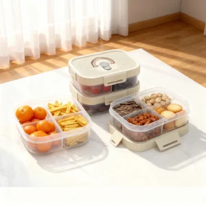Sealed Divided Snack Storage Box
