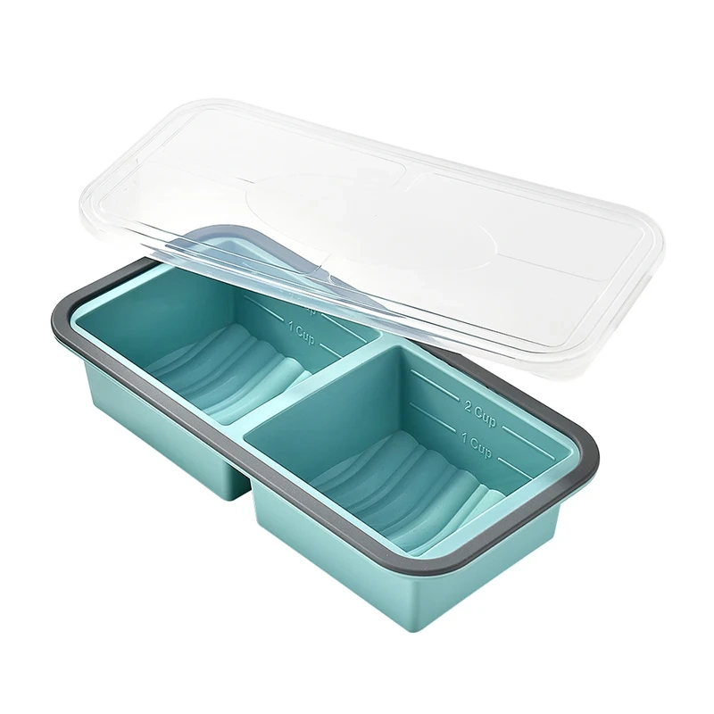 Silicone Freezer Tray with Lid - Image 9