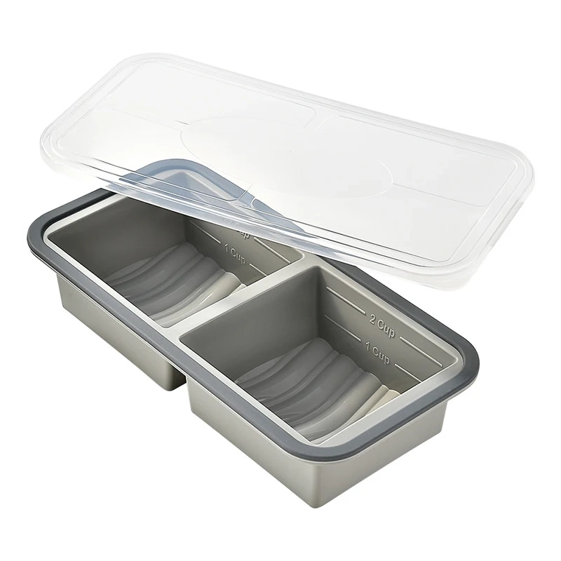 Silicone Freezer Tray with Lid - Image 7