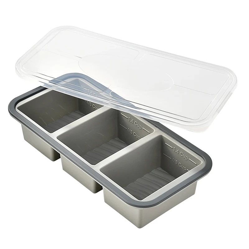 Silicone Freezer Tray with Lid - Image 12