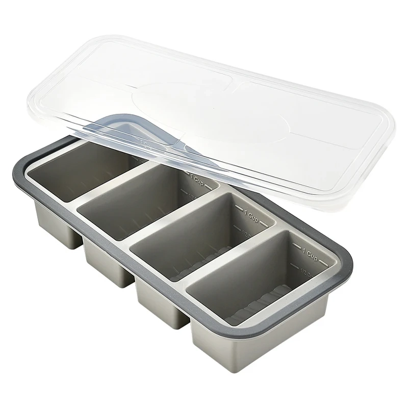 Silicone Freezer Tray with Lid - Image 15