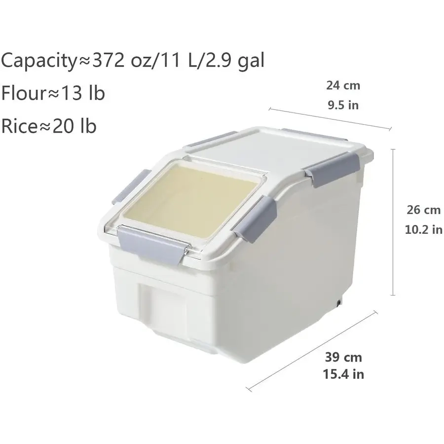 Airtight Flour Storage Container Set - Image 6