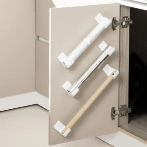 Adhesive Fridge Side Storage Rack Set