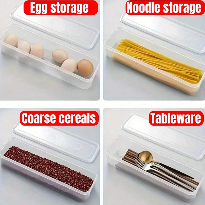 Sealed Fridge Storage Box with Lid - Image 4