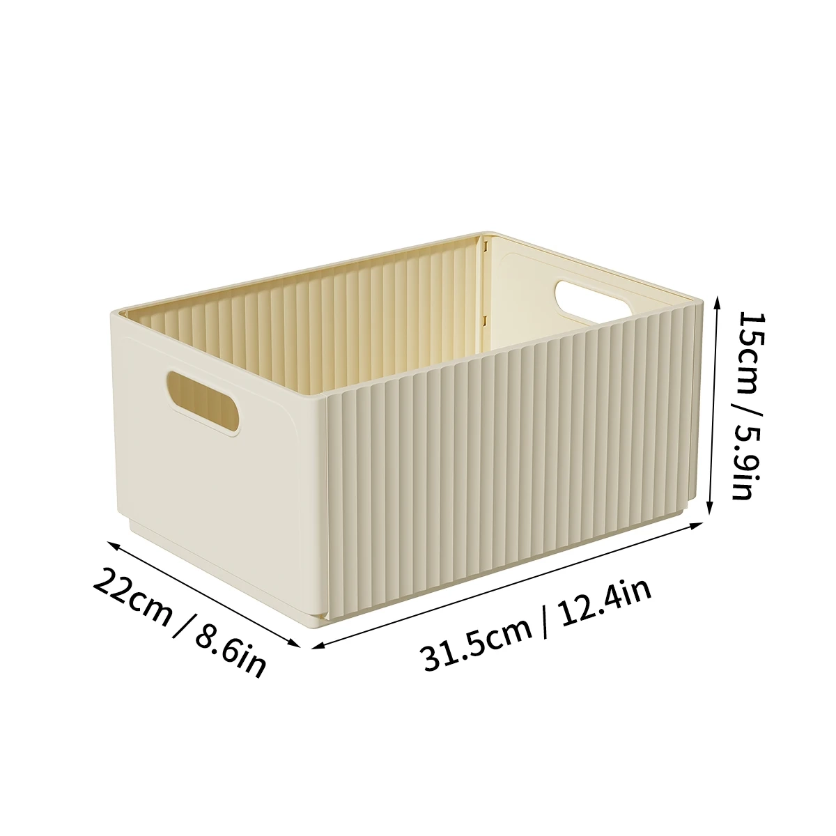 Foldable Pull-Out Fridge Storage Box - Image 7