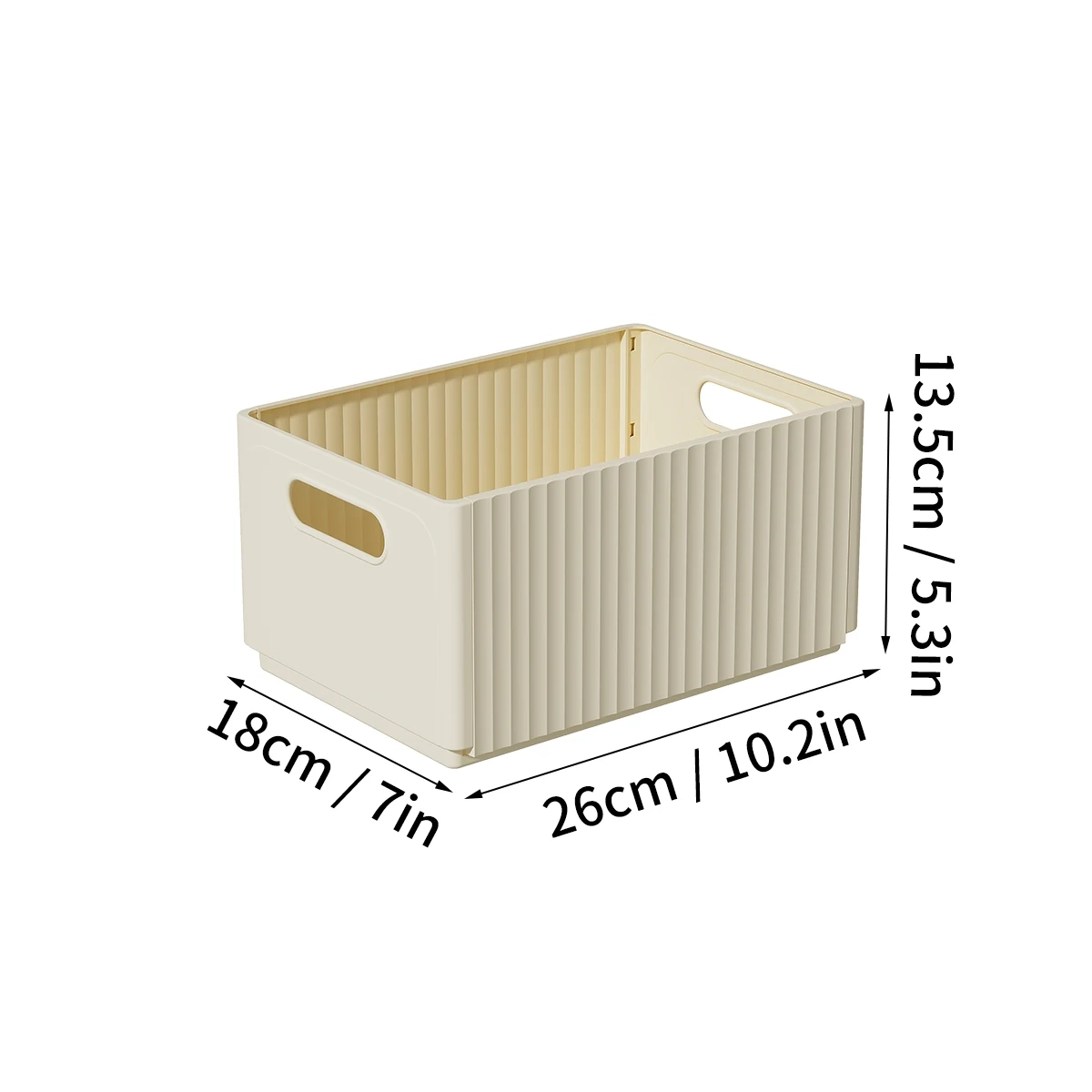 Foldable Pull-Out Fridge Storage Box - Image 9