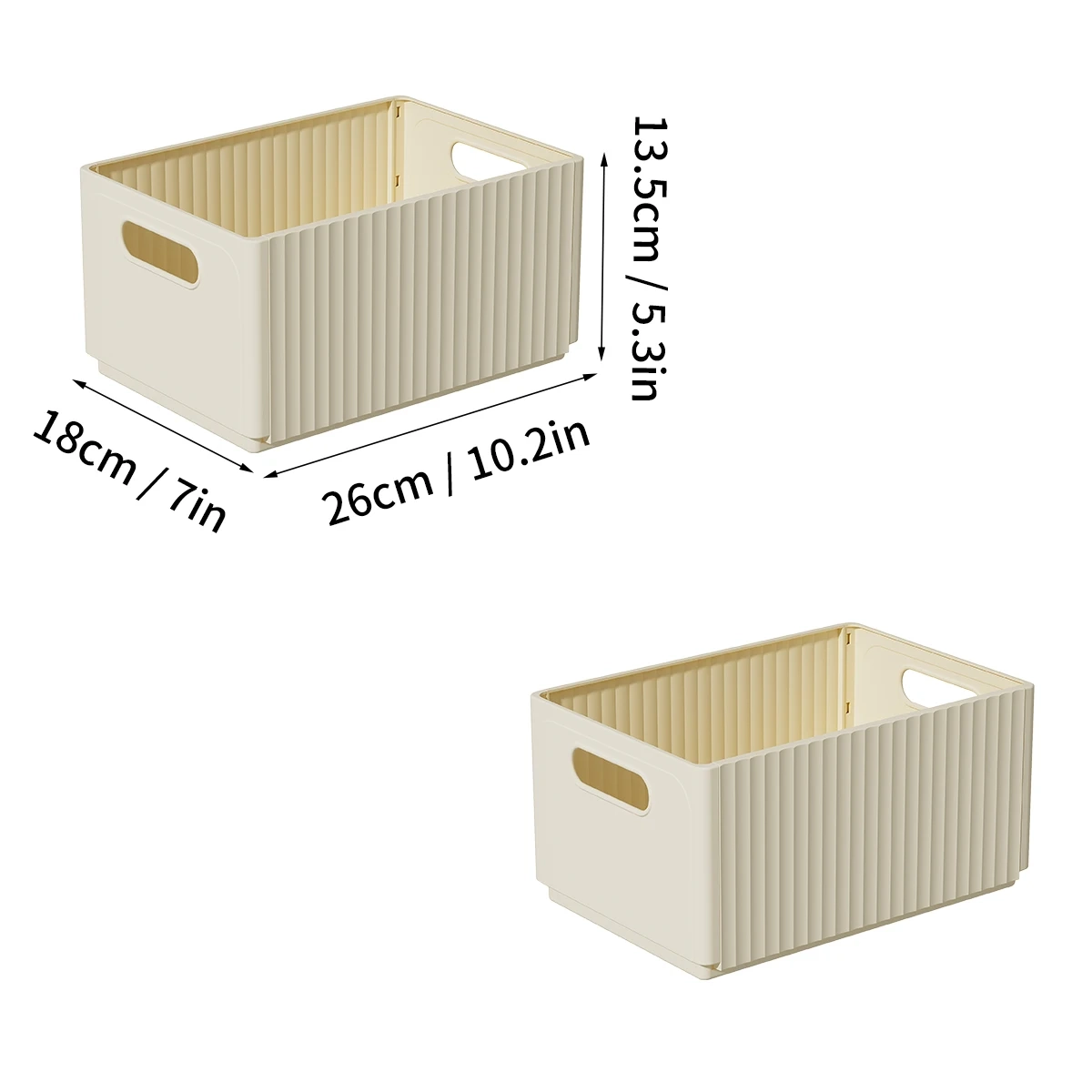 Foldable Pull-Out Fridge Storage Box - Image 11