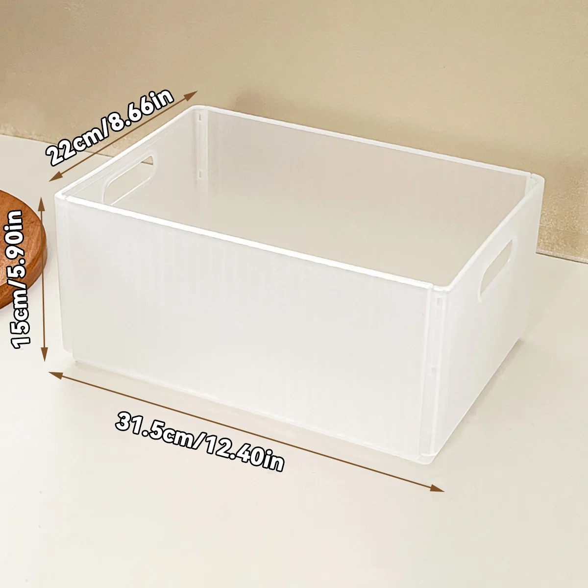 Foldable Pull-Out Fridge Storage Box - Image 6