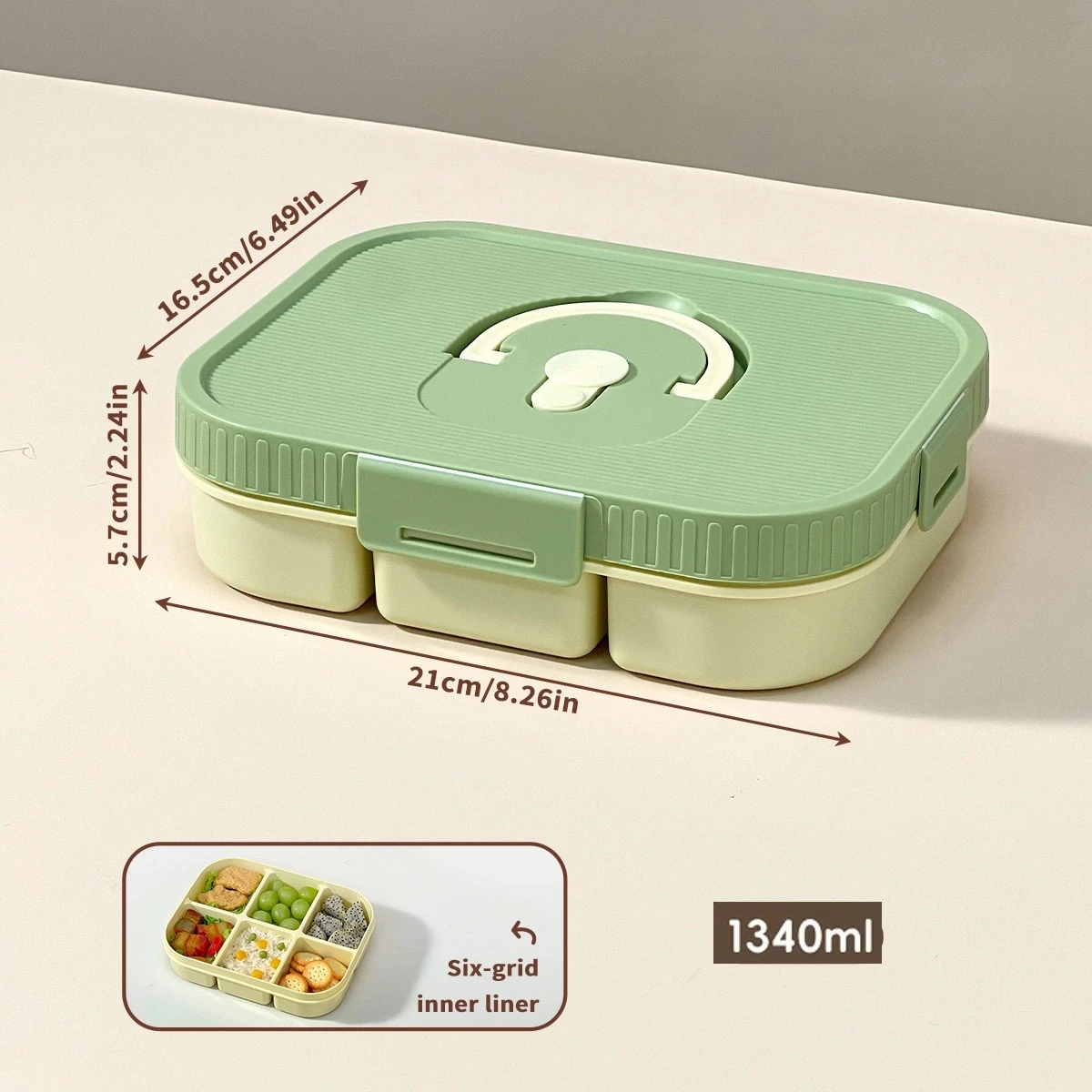 Airtight Divided Snack Storage Box - Image 27