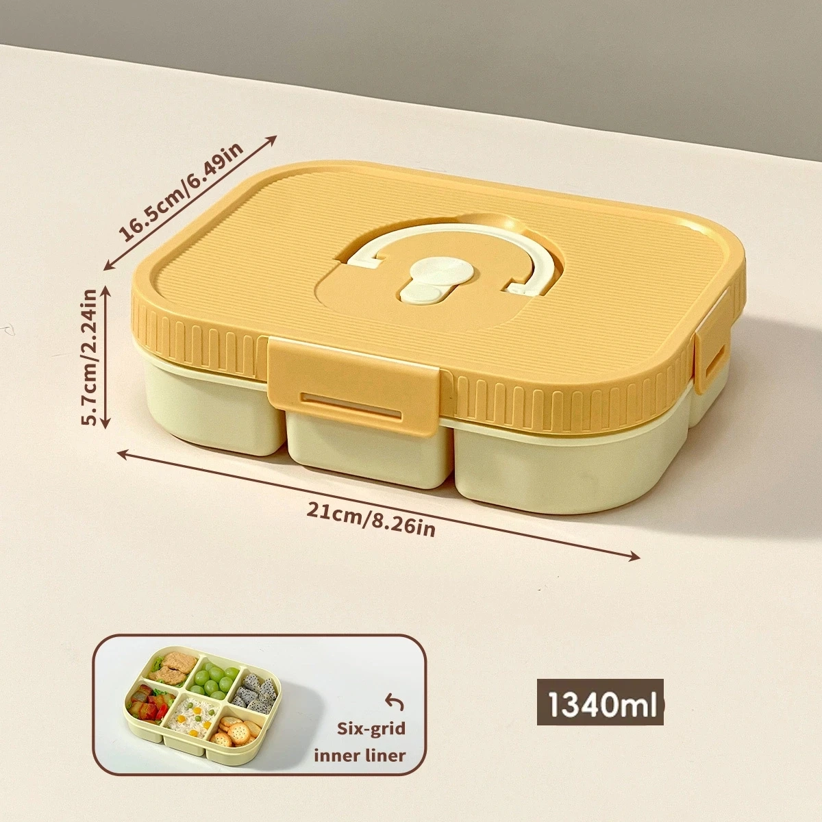 Airtight Divided Snack Storage Box - Image 26