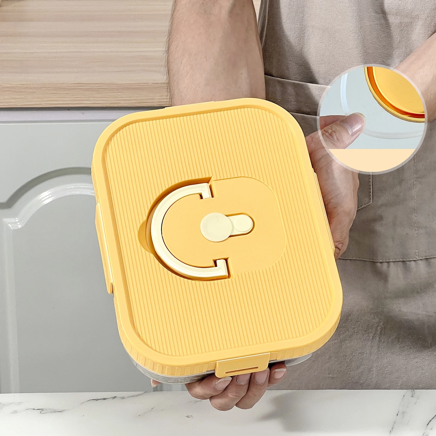 Airtight Divided Snack Storage Box - Image 6