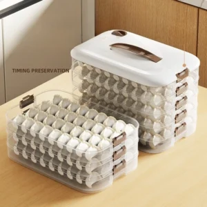 Stackable Dumpling Storage Box