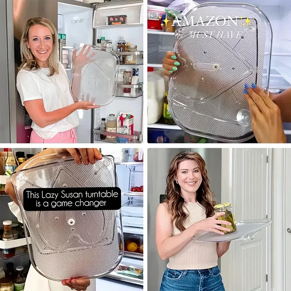 Rotating Fridge Storage Tray - Image 5