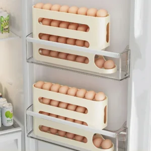 Rolling Egg Storage Rack