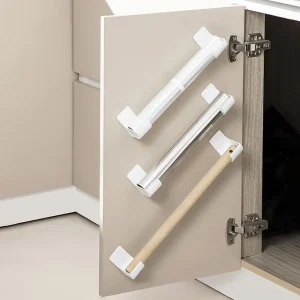 Adhesive Fridge Side Storage Rack Set