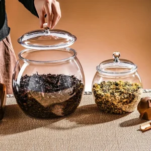 Clear Airtight Food Storage Canister Set