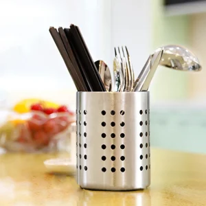 Stainless Steel Cutlery Drainer Holder