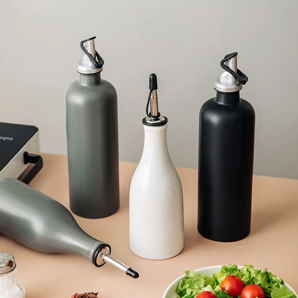 Ceramic Oil Dispenser Bottle - Image 3