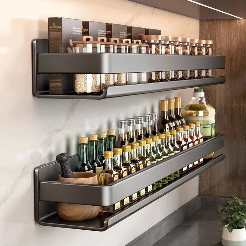 No-Drill Wall-Mounted Storage Shelf - Image 2