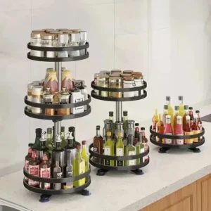 Rotating Kitchen Storage Turntable