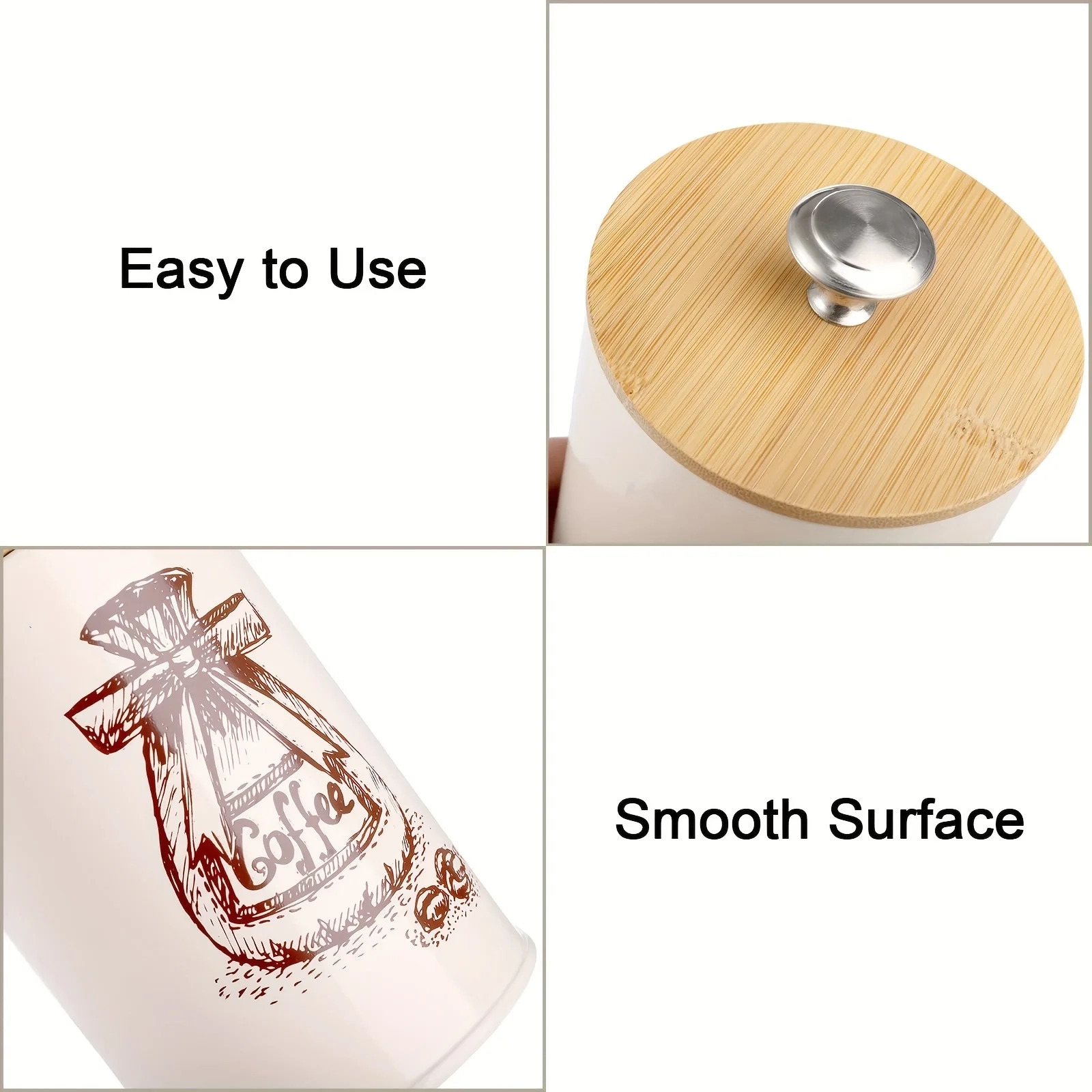 Vintage Kitchen Canister Set - Image 4
