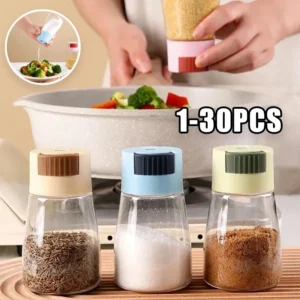 Press Salt Dispenser Jar