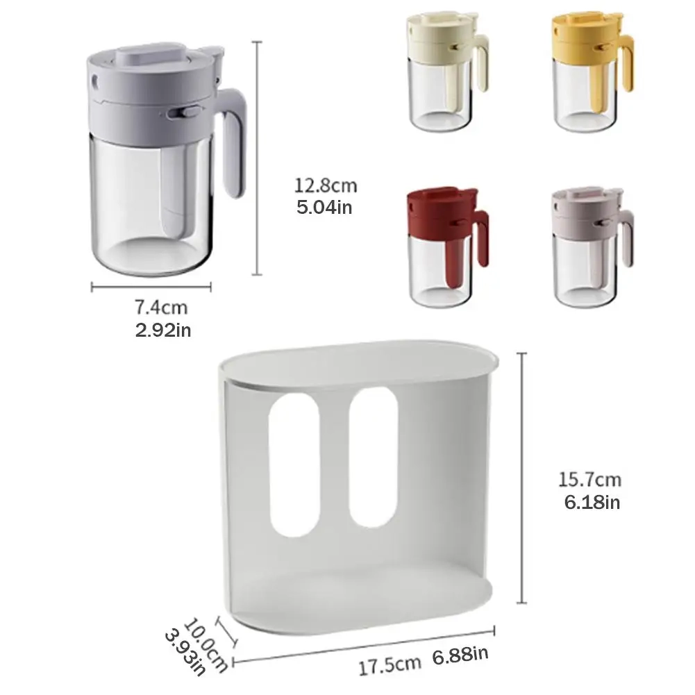 2-in-1 Glass Seasoning Container with Spoon - Image 6