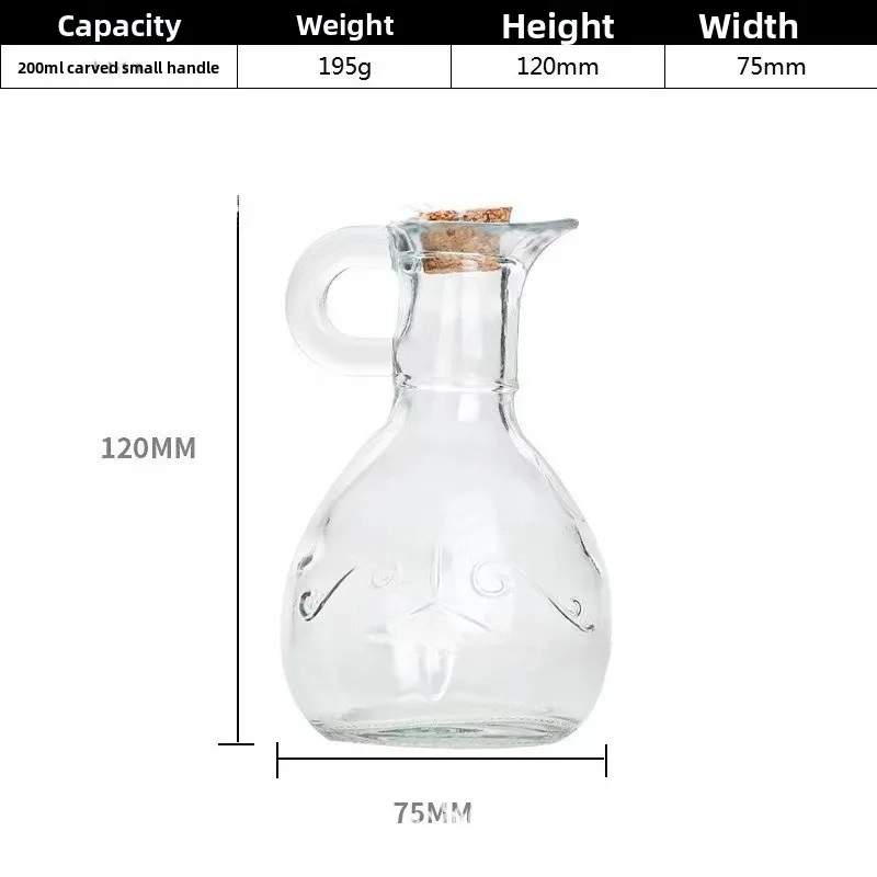 Glass Oil Dispenser Bottle with Handle - Image 10