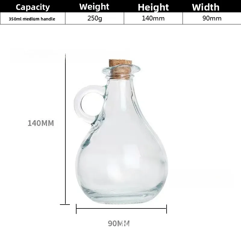 Glass Oil Dispenser Bottle with Handle - Image 9