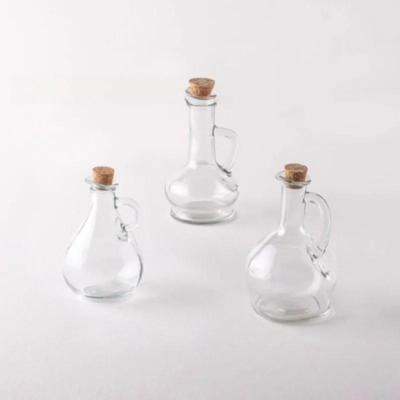 Glass Oil Dispenser Bottle with Handle - Image 2