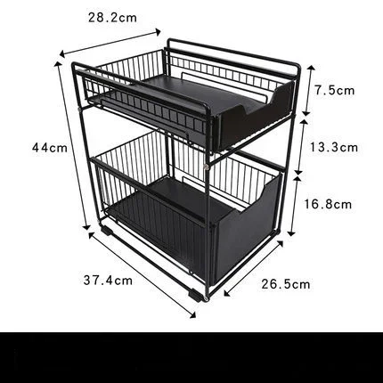Pull-Out Under Sink Storage Rack - Image 9