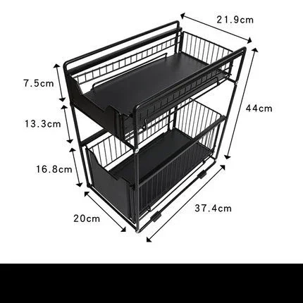 Pull-Out Under Sink Storage Rack - Image 7