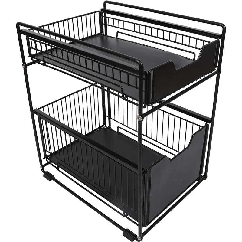 Pull-Out Under Sink Storage Rack - Image 5