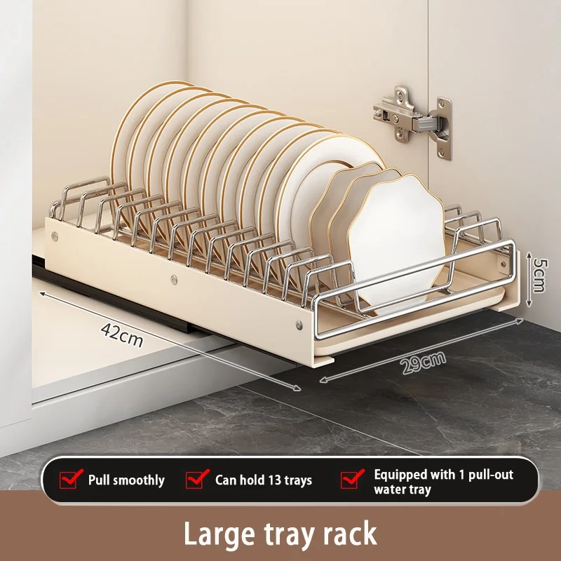 Pull-Out Under Cabinet Dish Rack - Image 10