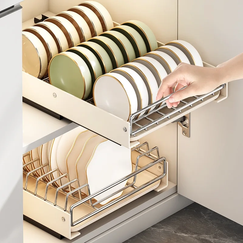 Pull-Out Under Cabinet Dish Rack - Image 3