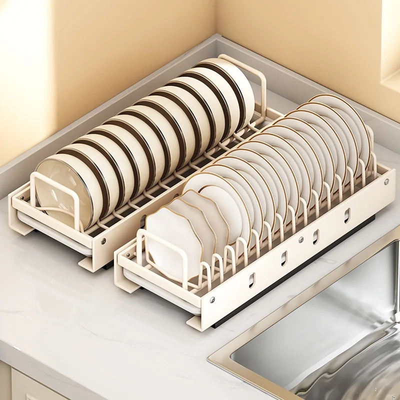 Pull-Out Under Cabinet Dish Rack - Image 4