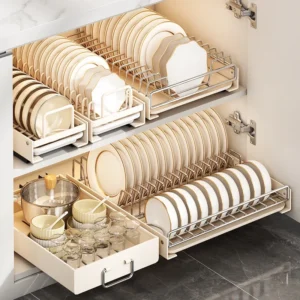 Pull-Out Under Cabinet Dish Rack