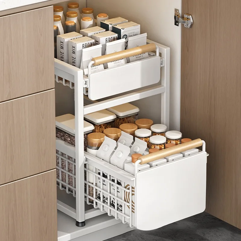 Sliding Under Sink Cabinet Organizer - Image 2