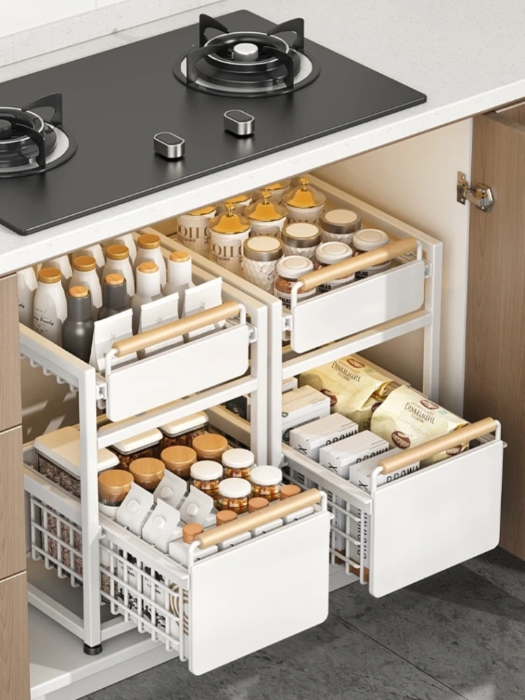 Sliding Under Sink Cabinet Organizer - Image 4