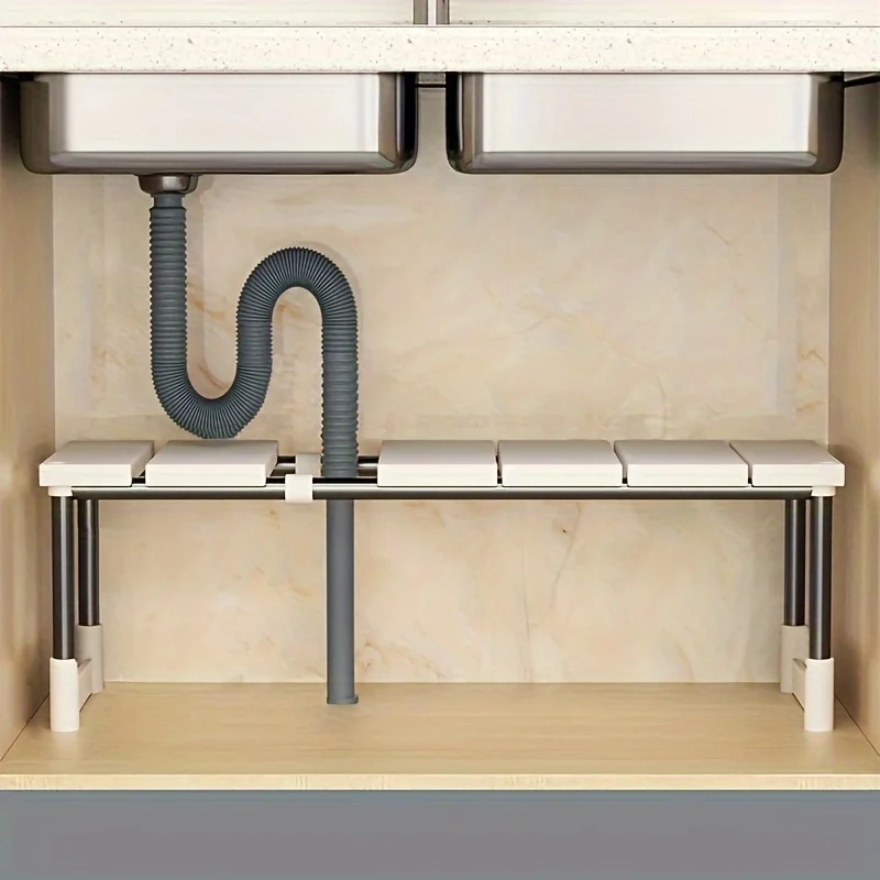 Adjustable Under Sink Storage Rack - Image 3