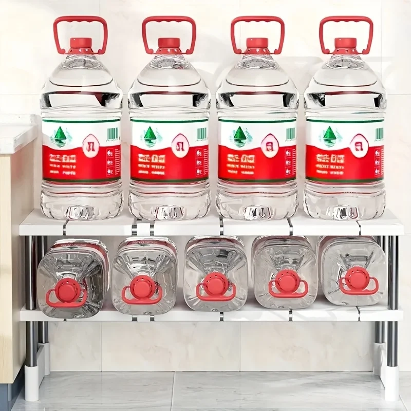 Adjustable Under Sink Storage Rack - Image 6